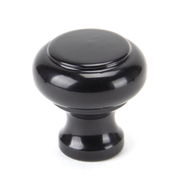 Added 92099 - From The Anvil Black Regency Cabinet Knob - Small - FTA To Basket