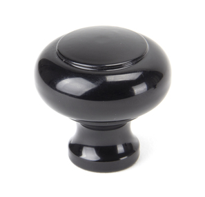 View From The Anvil Black Regency Cabinet Knob - Large 92101 offered by HiF Kitchens