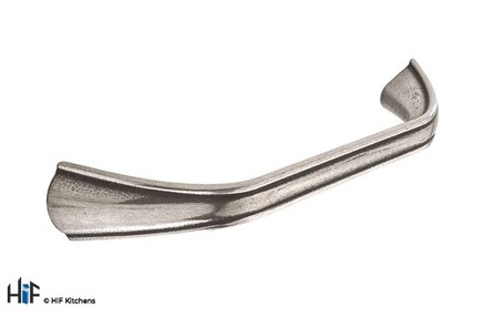 View H1054.160.PE Kitchen D Handle 160mm Pewter  offered by HiF Kitchens