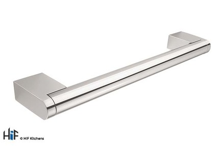 View H110.237.CH Thorpe Bar Handle Polished Chrome 209mm Hole Centre offered by HiF Kitchens