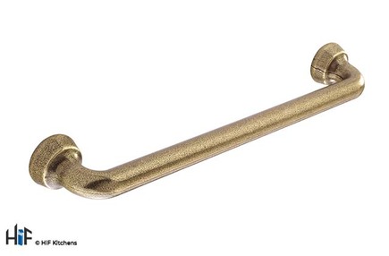 View H1103.160.BR Claremont D Handle Antique Bronze Effect 160mm Hole Centre offered by HiF Kitchens