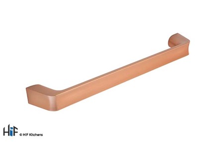 Added H1133.320.CO Hessay D Handle Bright Copper 320mm Hole Centre To Basket