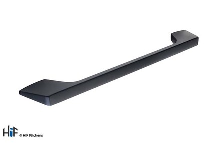 View H1139.320.MB Rainton D Handle Matt Black 320mm Hole Centre offered by HiF Kitchens