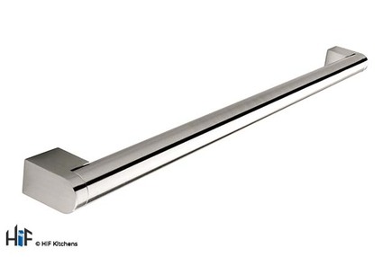 View H196.188.SS Thorpe Boss Bar Handle Brushed Stainless Steel Effect offered by HiF Kitchens