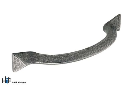 Added H252.96.PE Kitchen D Handle 96mm Pewter Effect To Basket