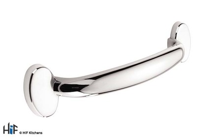 View H267.96.CH Mayfair Bow Handle Polished Chrome 96mm Hole Centre offered by HiF Kitchens