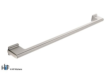 View H413.320.BS Potto D Handle Die-Cast Brushed Steel Effect offered by HiF Kitchens