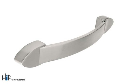 View H588.128.SS Marrick Bow Handle Polished Stainless Steel Effect offered by HiF Kitchens
