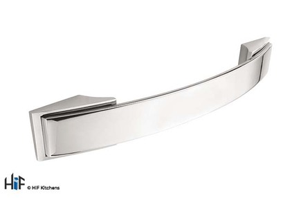 View H590.128.BN Kitchen Bow Handle 128mm Bright Nickel offered by HiF Kitchens