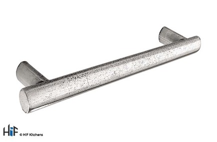 View H783.160.PE Hanbury Bar Handle  Raw Pewter 160mm Hole Centre  offered by HiF Kitchens