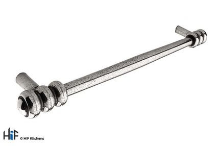 Added H796.160.PE Heaton Oval Bar Handle 160mm Pewter  To Basket