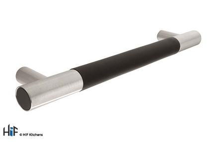 View H952.160.SSBL Smith Bar Handle Black And Stainless Steel offered by HiF Kitchens