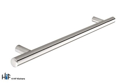 Added SS72.297/237 Leven Bar Handle Brushed Stainless Steel Effect To Basket