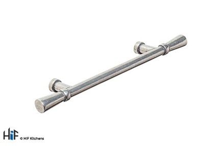 View H1142.128.PE Skelton Bow Handle Pewter 128mm Hole Centre offered by HiF Kitchens
