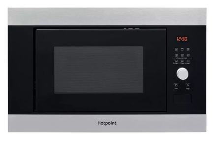 View Hotpoint MF20GIXH Built-in Microwave Oven and Grill - Inox offered by HiF Kitchens