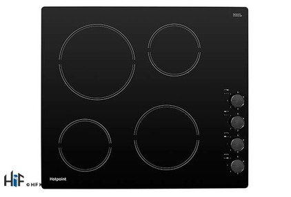 View Hotpoint HR 619 C H 60cm Ceramic Hob offered by HiF Kitchens