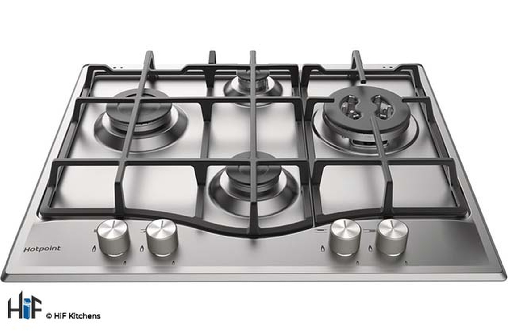Indesit Lamona and LG Universal Cooker/Oven/Grill Control Knob and Adaptors Silver Hygena Ufixt® 4 X Hotpoint Howdens 