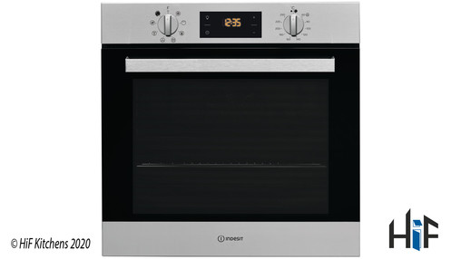 View Indesit Aria IFW 6340 IX UK Single Oven offered by HiF Kitchens