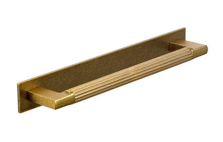 View Arden H1183.160497AGB D Handle Aged Brass offered by HiF Kitchens
