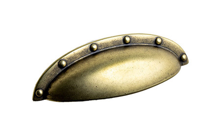 Added Belgrave 8/952.B.AGB Cup Handle Aged Brass To Basket