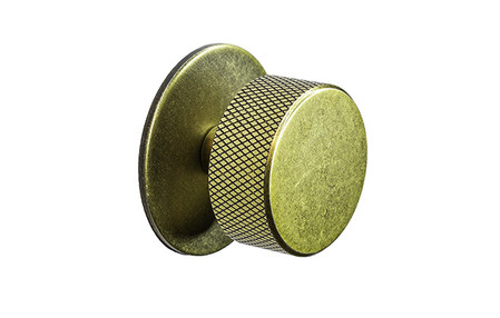 View Didsbury K1120.33490AGB Knob Aged Brass offered by HiF Kitchens