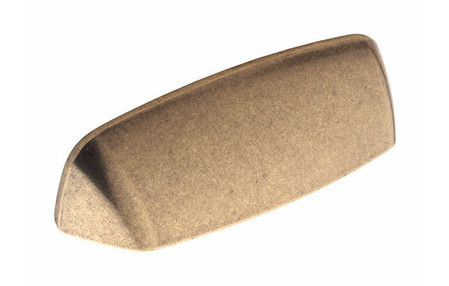 View H1104.96.BR Hoxton Cup Handle Antique Bronze 96mm Hole Centre offered by HiF Kitchens