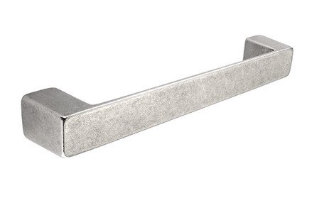 View  Kilburn H868.128.AS D Handle Antique Silver Effect offered by HiF Kitchens