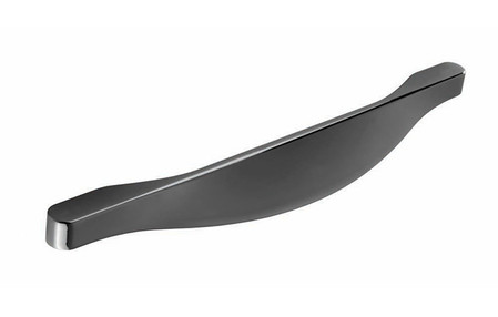 View Cave H1083.160.BC Bow Handle Black Chrome 160mm Hole Centre offered by HiF Kitchens