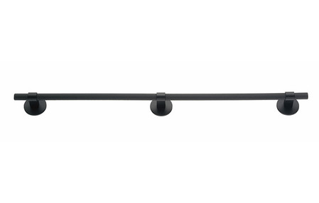 View Knurled H1126.448B383MB Bar Handle Matt Black offered by HiF Kitchens