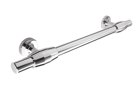 View Bedford H883.160.CH Bar Handle Polished Chrome 160mm Hole Centre offered by HiF Kitchens