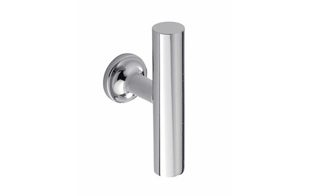 Added Linton H1120.60.CH T-Bar Polished Chrome Central Hole Centre To Basket