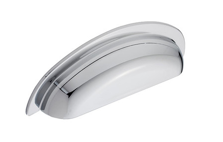 Added Reeth H1136.96.CH Cup Handle Chrome 96mm Hole Centre To Basket
