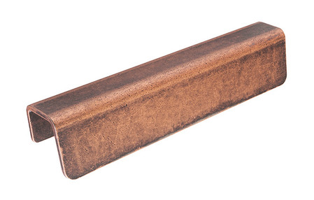 View Hatton H1134.96.AC D Handle Aged Copper 96mm Hole Centre offered by HiF Kitchens