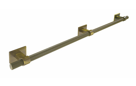View Knurled H1126448B385AGB Bar Handle Brass offered by HiF Kitchens