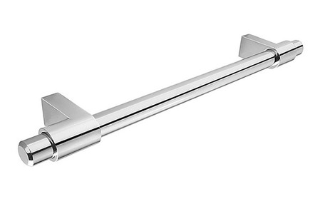 View Leeming H1002.160.BN Bar Handle Polished Nickel offered by HiF Kitchens