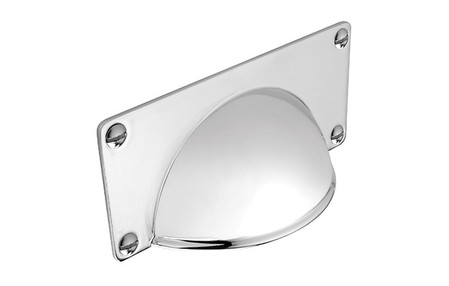 View Wellington H1079.32.BN Cup Handle Polished Nickel 32mm Hole Centre offered by HiF Kitchens