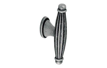 View Leasowes 2432AP T Knob Antique Pewter Effect Central Hole Centre offered by HiF Kitchens
