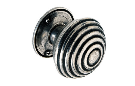 View Welton K484.44.PE Knob Raw Pewter Central Hole Centre  offered by HiF Kitchens