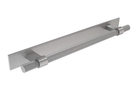 View Knurled H1126.257B386SS Bar Handle Polished Stainless Steel Effect offered by HiF Kitchens