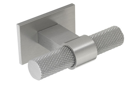 View Knurled H1125.35B385SS T Handle Polished Stainless Steel Effect offered by HiF Kitchens