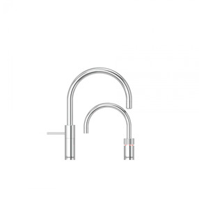 Added Quooker Nordic Round Chrome Twin Taps 3NRCHRTT To Basket